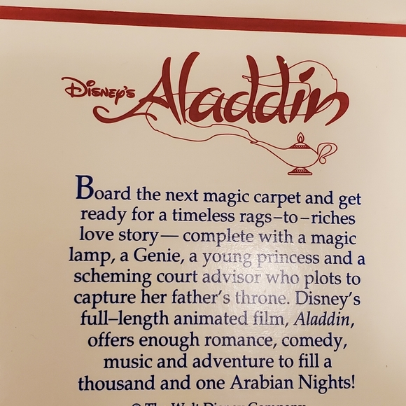 Vintage 1994 Disney Ornaments Pinocchio, Beauty & the Beast, Aladdin, Lion King - Picture 14 of 16